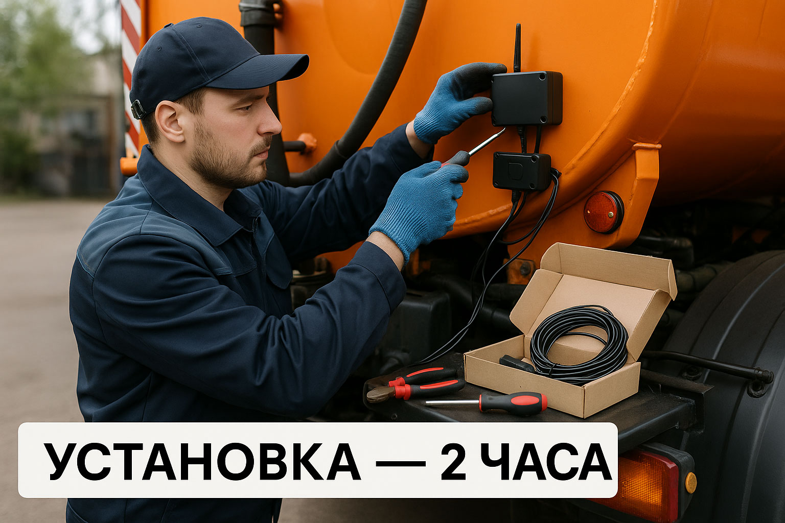 Мониторинг коммунальной техники