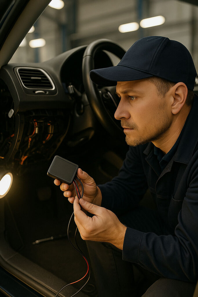 Профессиональная установка Глонасс на машину