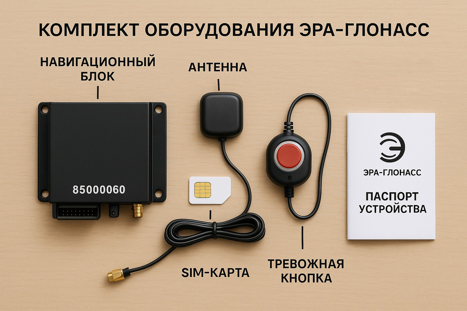 Установка оборудования для мониторинга на автобус