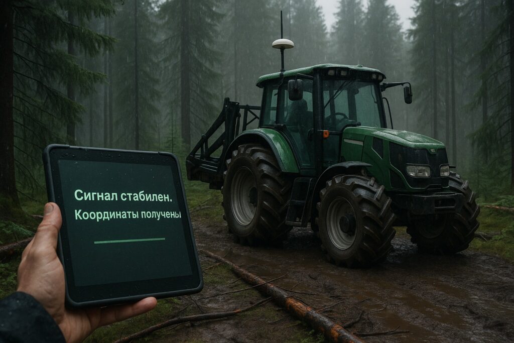 Установка Глонасс на трактор-2