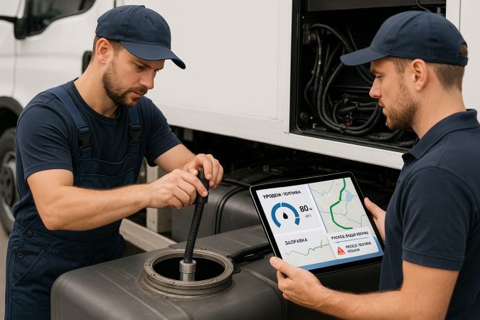 Контроль и мониторинг расхода топлива