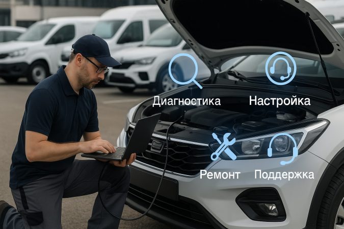 Профессиональное обслуживание Глонасс