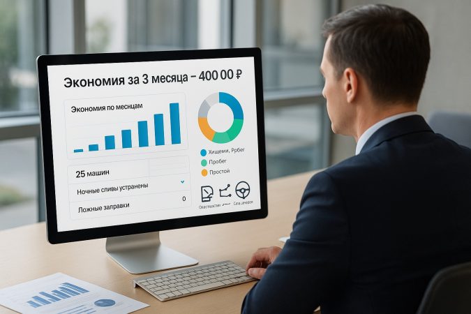 Контроль расхода топлива на транспорте